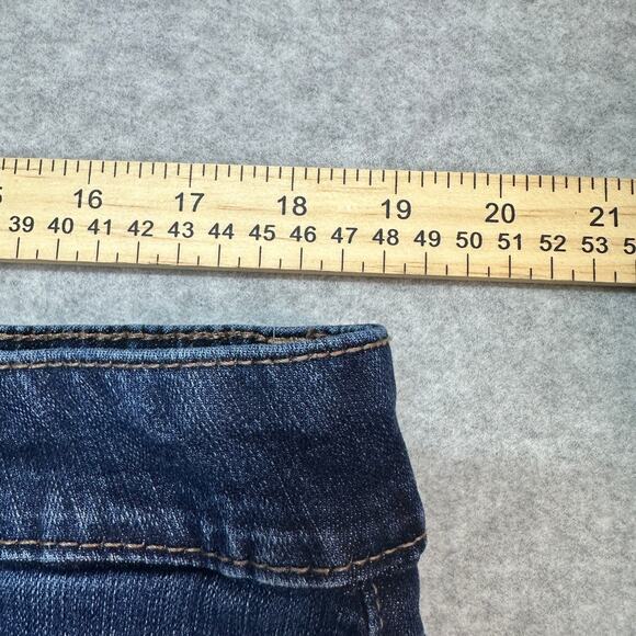 M Jeans By Maurices Classic Jeans Women's 18W Short Blue Mid Rise Denim Straight - Picture 7 of 10